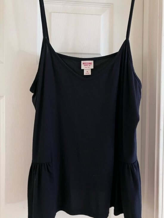 Tops - Tank Top Black XL